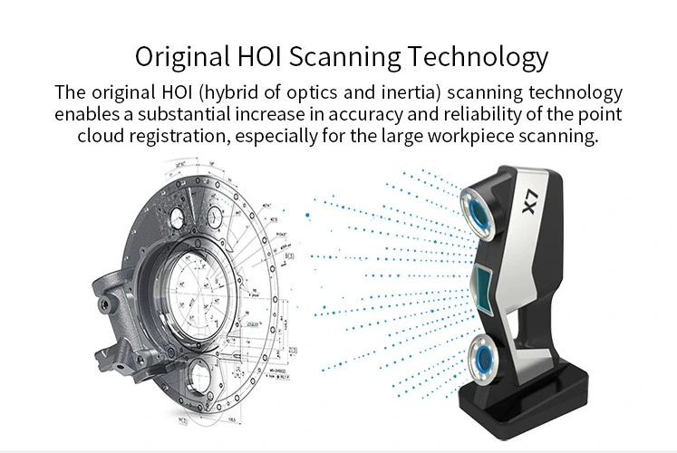 High Speed Effective Blue Light Desktop 3D Dental Scanner